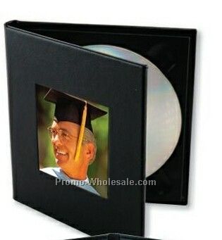 CD/ DVD Cameo Cover Folio W/ Magnetic Closure