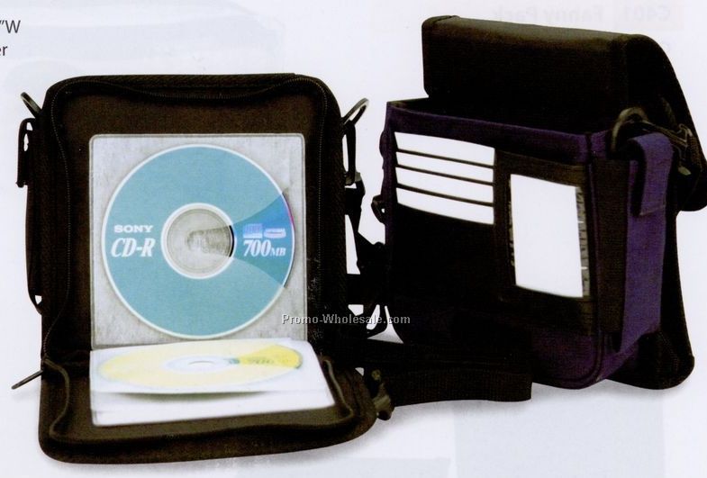 CD Player/ 12 CD Case - 7-1/2"x4"x6-3/4"