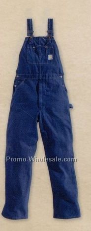 Carhartt Unlined Washed-denim Bib Overall