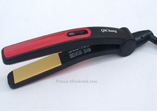 Ceramic Hair Straightener W/Red Trim