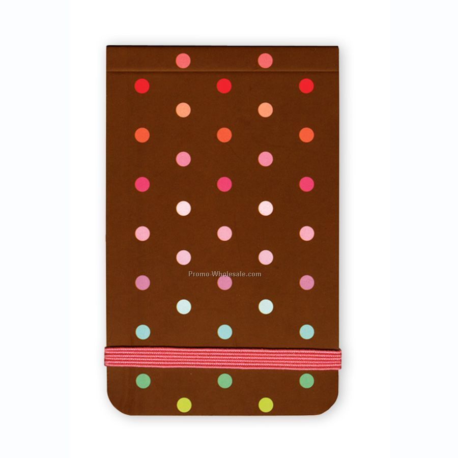 Chocolate Dots Mini Journal 6-pack
