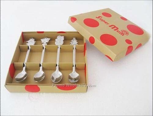 Christmas Spoons - Set Of 4