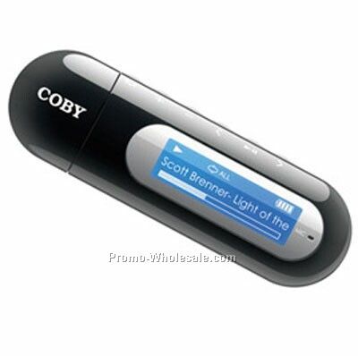 Coby Usb-stick Mp3 Player With Lcd Display - 1g
