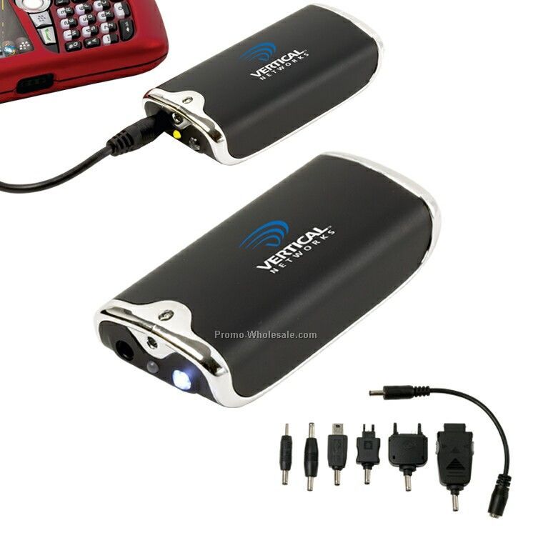 Contour Emergency Mobile Phone Charger W/ Light