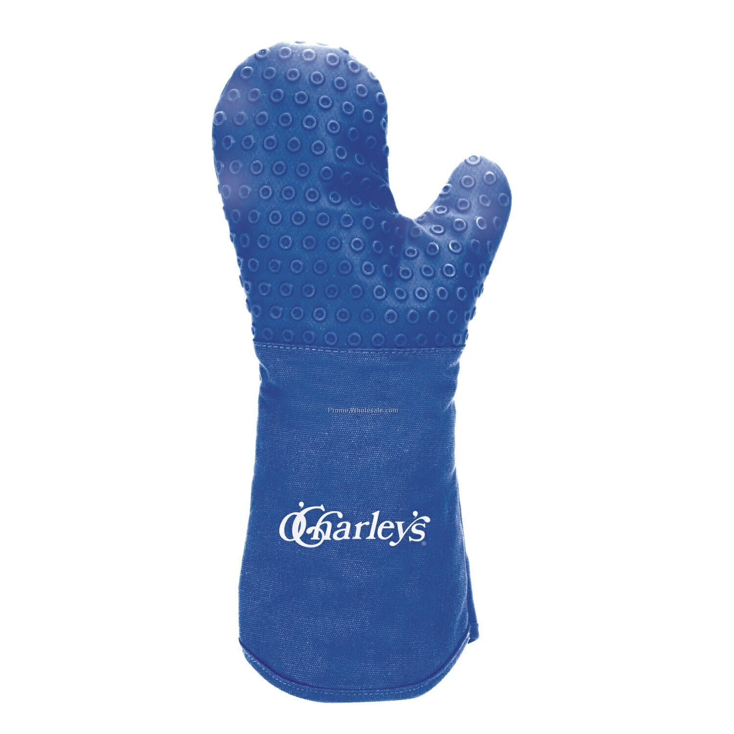 Cool Blue Silicone Oven Mitt