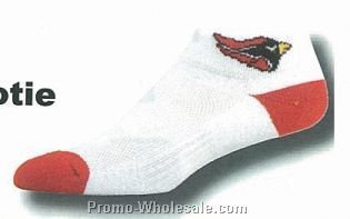 Custom Footie Socks W/ Lightweight Mesh Upper & Arch Support (10-13 Large)