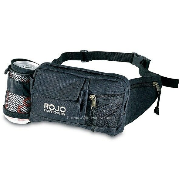 Deluxe Fanny Pack With Can Holder (Imprinted)