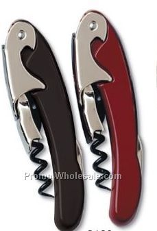 Double Power Waiter's Standard Corkscrew With Teflon Spiral