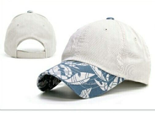 Earth Colored 2-tone Bio-washed Island Cap