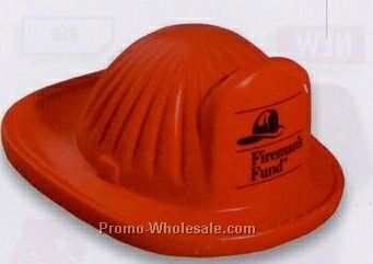 Fire Helmet Squeeze Toy