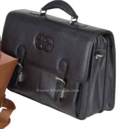 Flap Over Bellino Compucase Briefcase