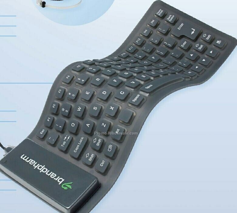 Flexible Waterproof Computer Keyboard