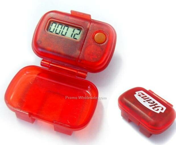 Flip-open Pedometer