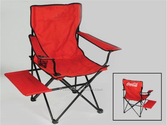 Folding Bag Chair With Side Table
