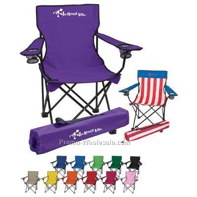 Folding Beach Chair With Carrying Bag