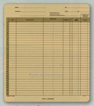 General Disbursement Ledger