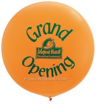 Giant Latex Balloons- Fashion Or Jewel Colors - 36" (Blank)