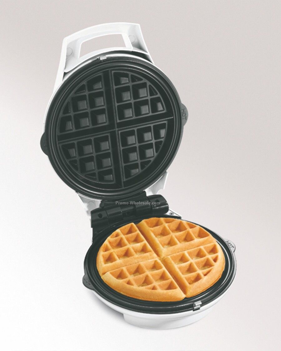 Hamilton Beach Round Belgian Waffle Maker, Removable Grids