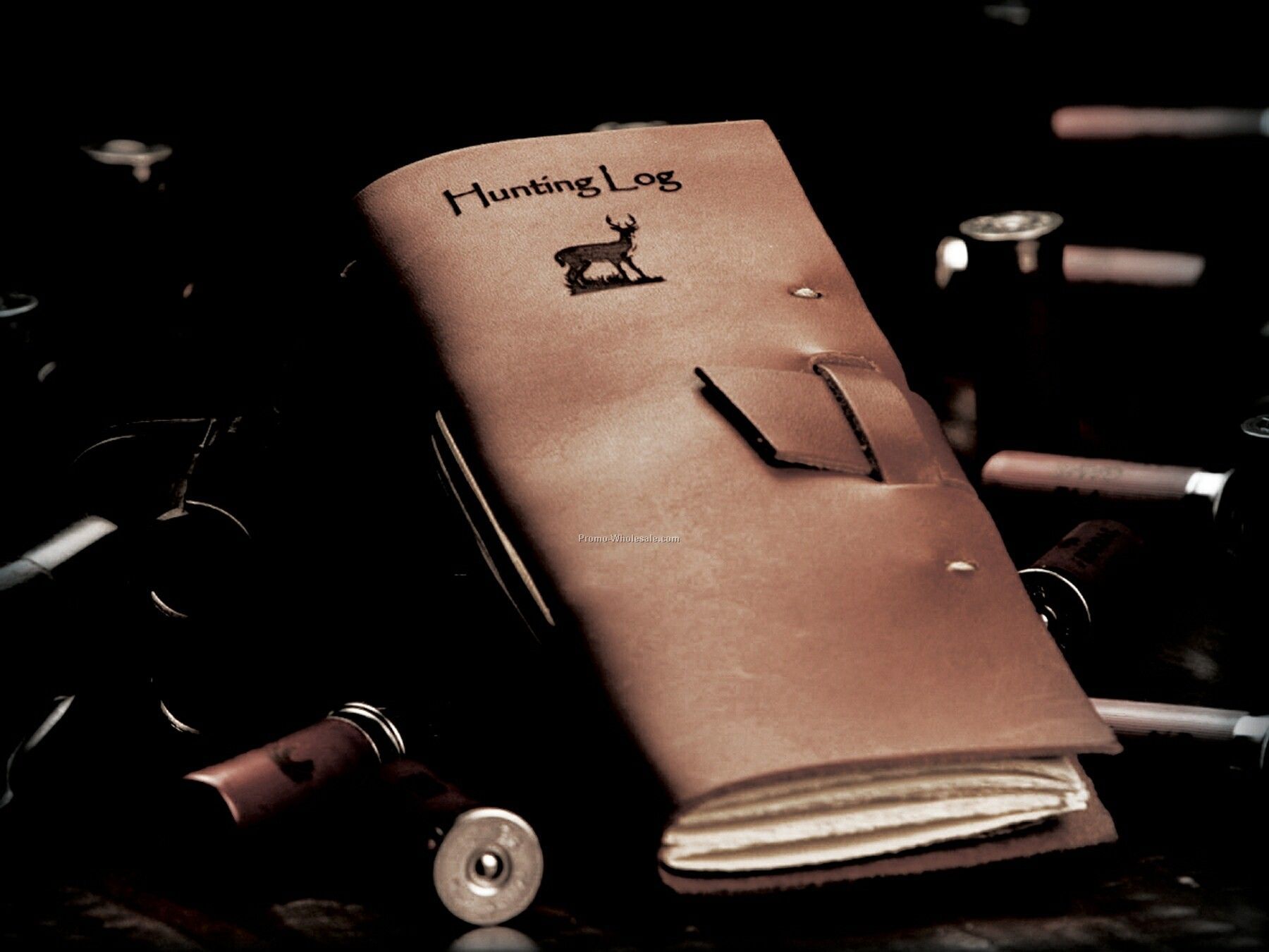 Hunting Log Leather Journal