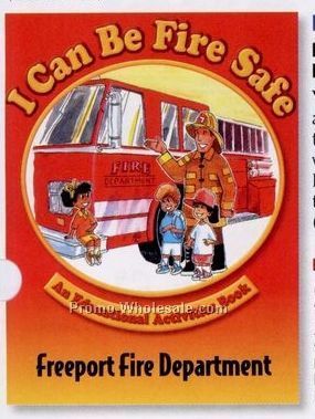 I Can Be Fire Safe Activities Book (Bilingual)