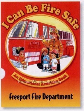 I Can Be Fire Safe Activities Book (English)