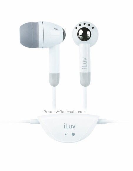 Iluv Lightweight Earphones For Ipod - White