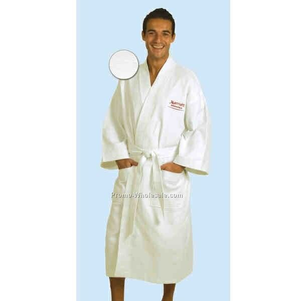 Italian Waffle Weave Bath Robe