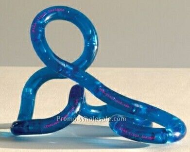 Jumbo Translucent Blue Tangle Puzzles