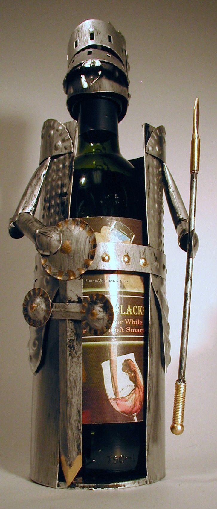 Knight Motif Wine Caddy
