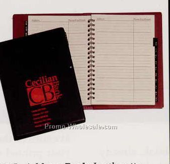Leatherette Address Book