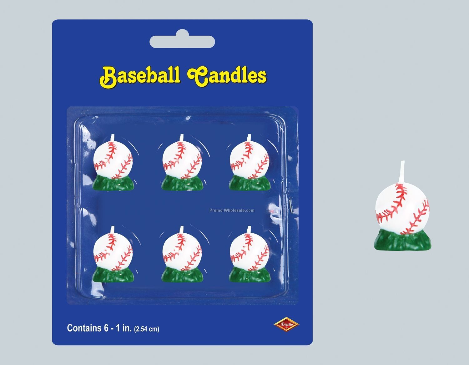 Life's Moments Birthday Candles - Baseball