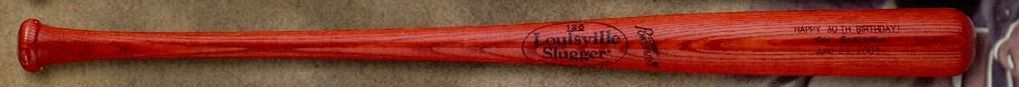 Louisville Slugger Full-size Personalized Wood Bat (Wine Red/Black Imprint)