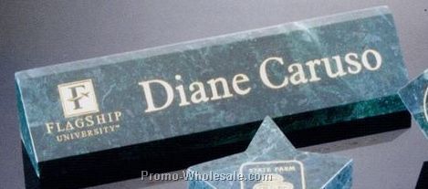 Marble Nameplate 2"x10"