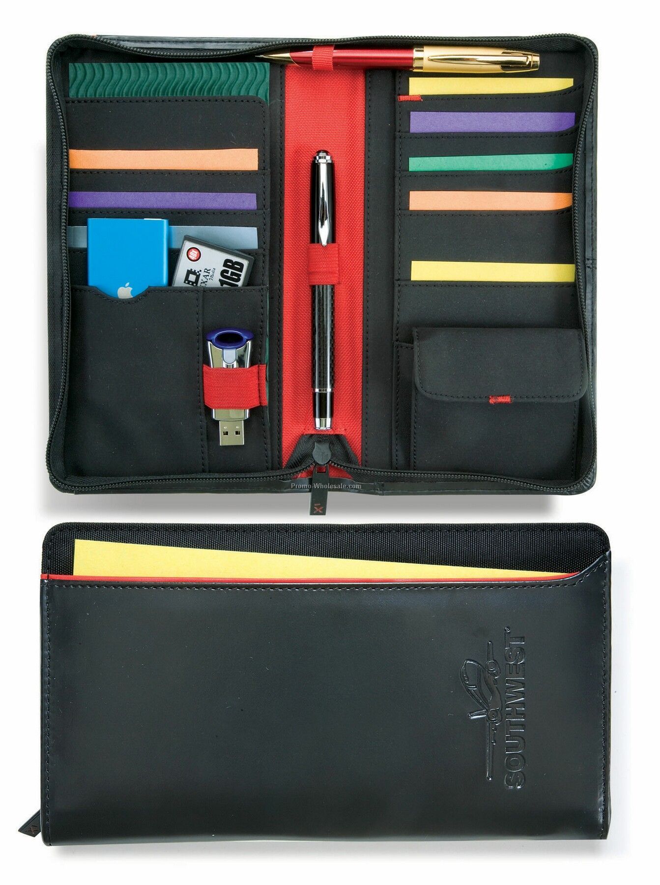 Matrix Travel Wallet - Black