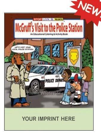 Mcgruff's Visit To The Police Station Coloring Book