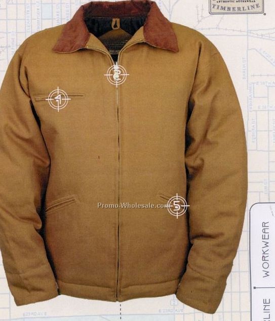 Men's Cheyenne 12 Oz. Cotton Duck Quilted Jacket (Xs-xl)