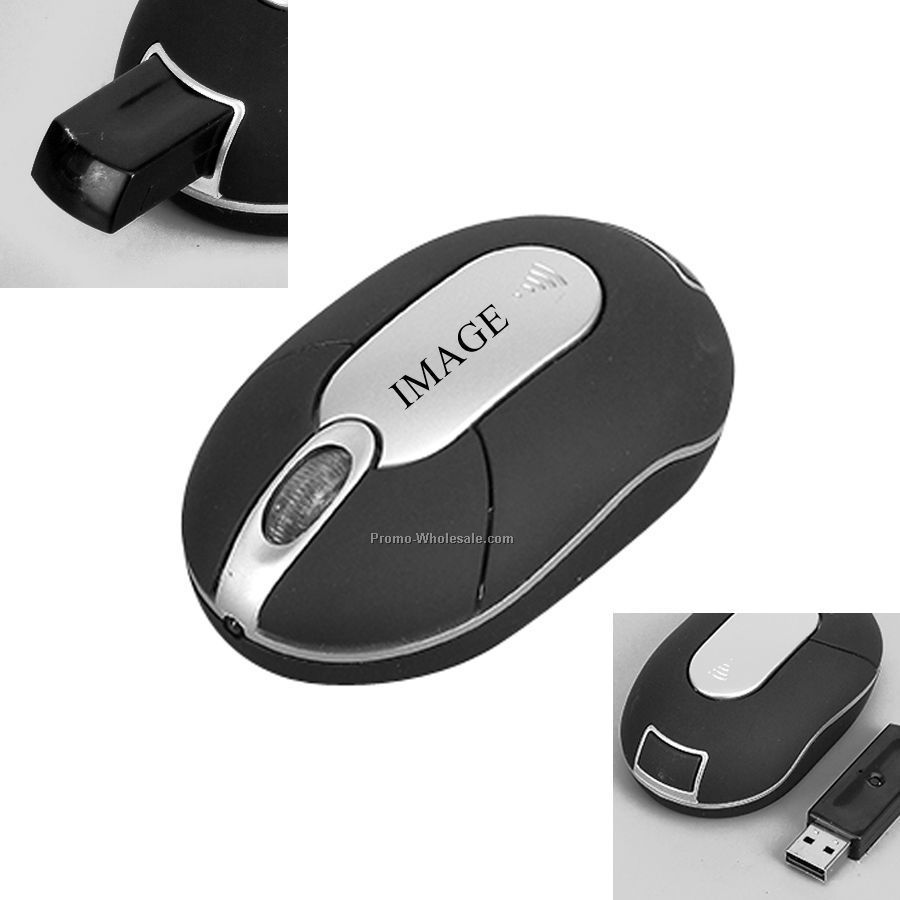 Mini Rf Wireless Optical Mouse With Mini USB Receiver