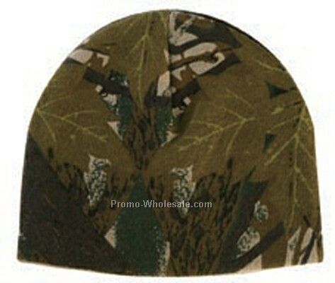 Mossgreen Camo Beanie Hat