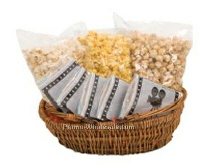 Movie Time Popcorn Only Gift Basket