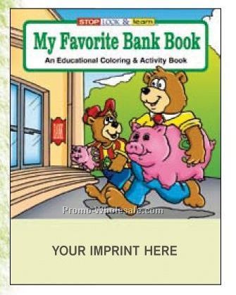 My Favorite Bank Book Coloring Book