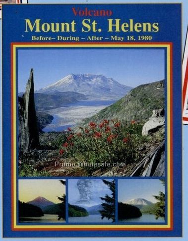 Natural Disaster Book (Volcano, Mount St. Helens)