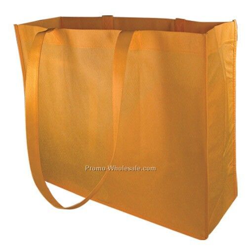 Non Woven Carry All Tote - Orange