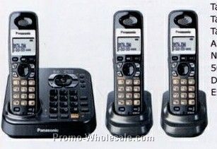 Panasonic Dect 6.0 Expandable Cordless Digital Answering Phone System