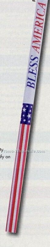 Patriotic Stars And Stripes #2 Pencil (Sos)
