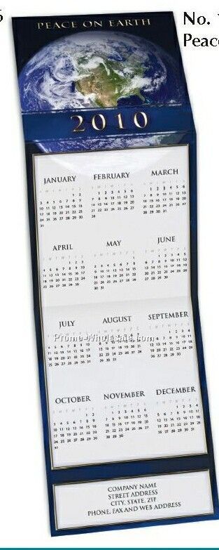 Peace Trifold Calendar (By 6/1)
