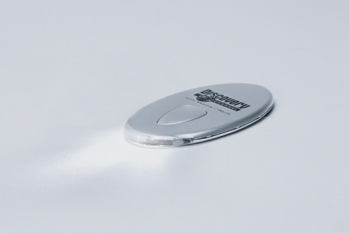 Phaser Brushed Metal Case W/ Stealth Like Design LED Flashlight