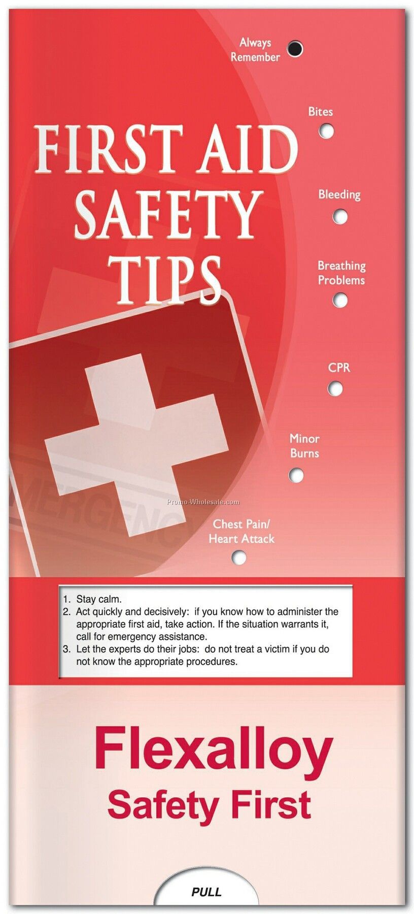 Pillowline First Aid Pocket Slider Chart