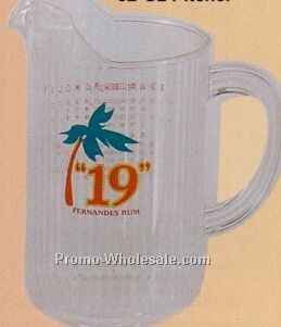 Plastic Pitcher (32 Oz)