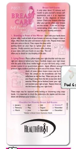 Post Up Brochure (Breast Care Self Exams Save Lives)