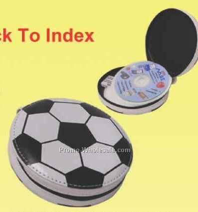 Pvc Soccer CD Holder (12 CD Capacity)